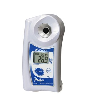 Digital Brix Refractometer เครื่องวัดความหวาน รีแฟรกโตมิเตอร์วัดความหวาน ยี่ห้อ Atago รุ่น PAL-1 Brix 0.0–53.0%