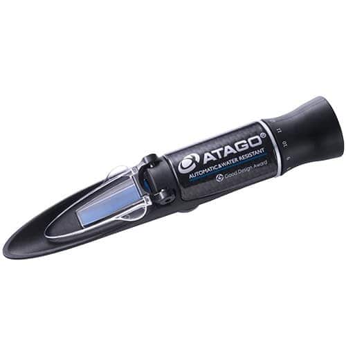 Salinity Refractometer Salt เครื่องวัดความเค็มแบบส่อง ยี่ห้อ Atago รุ่น MASTER-S28α