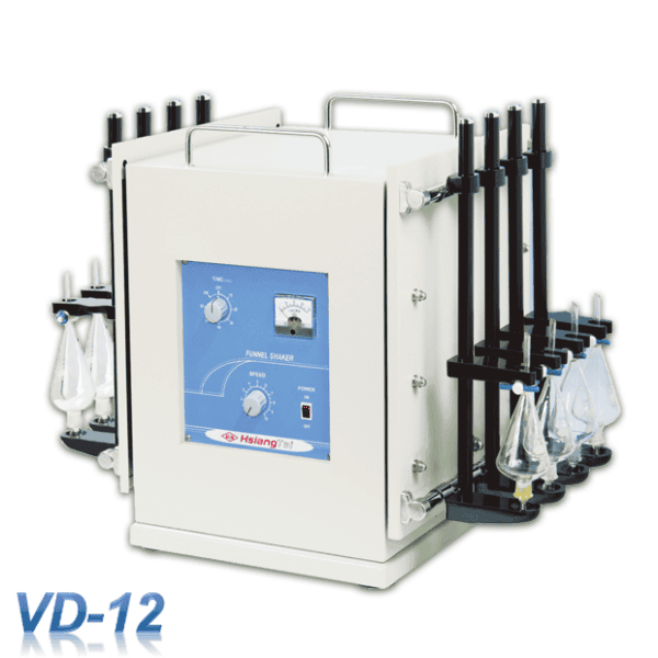 Separatory funnel shaker Funnel Shaker เครื่องเขย่าแนวตั้ง รุ่น VD-12