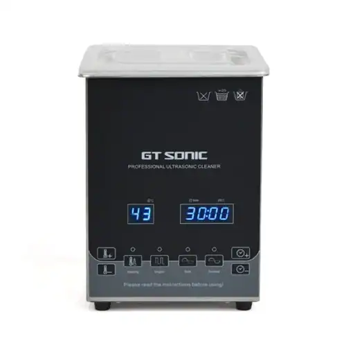 Ultrasonic Cleaner เครื่องล้างความถี่สูง อัลตร้าโซนิก ยี่ห้อ GT-SONIC รุ่น SONIC-D2 ขนาด 2 ลิตร (ฝาปิดพลาสติก)
