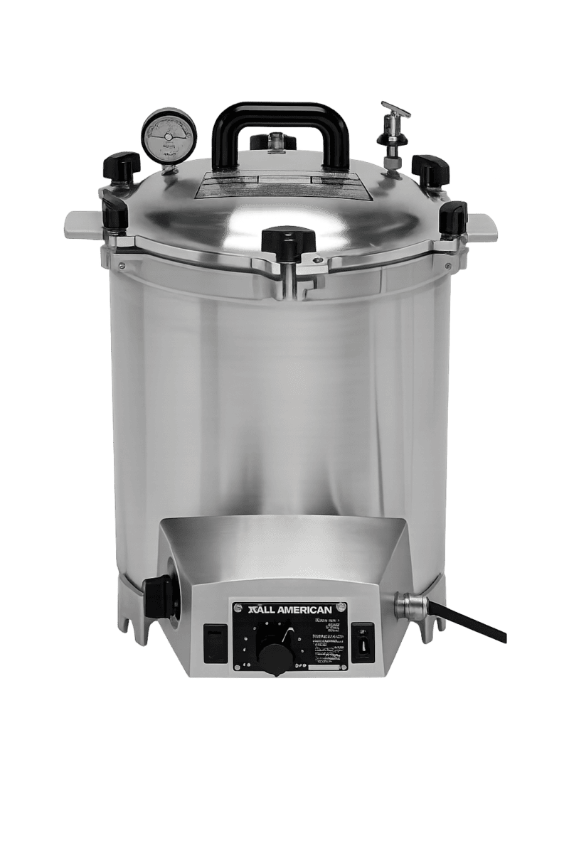 Portable Autoclave หม้อนึ่งฆ่าเชื้อไอน้ำความดันสูง เครื่องนึ่งฆ่าเชื้อ All American รุ่น 25X 50X 75X