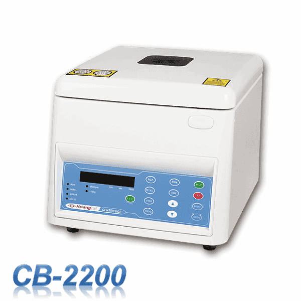 Brushless Digital Type Centrifuge เครื่องปั่นเหวี่ยงตกตะกอน ยี่ห้อ hsiangtai รุ่น CB-2200