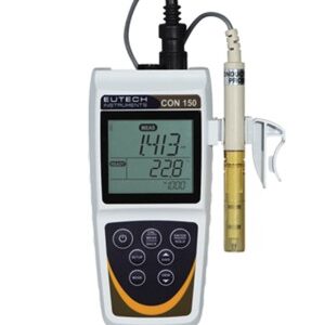 onductivity Meter /TDS Meter เครื่องวัดค่าความนำไฟฟ้า เครื่องวัดของแข็งละลายในน้ำ ยี่ห้อ EUTECH รุ่น CON 150 , COND TDS Temp