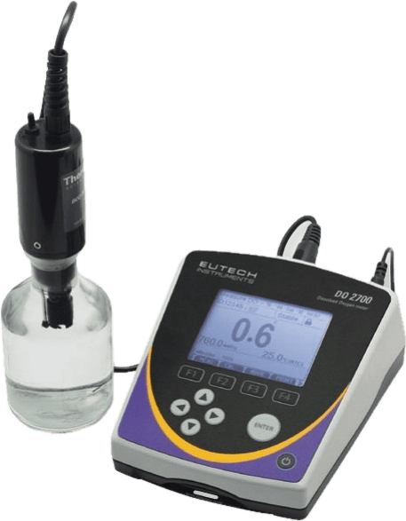 Dissolved Oxygen Meter DO Meter เครื่องวัดออกซิเจนในน้ำ ยี่ห้อ EUTECH รุ่น DO 2700, DO SAL Temp