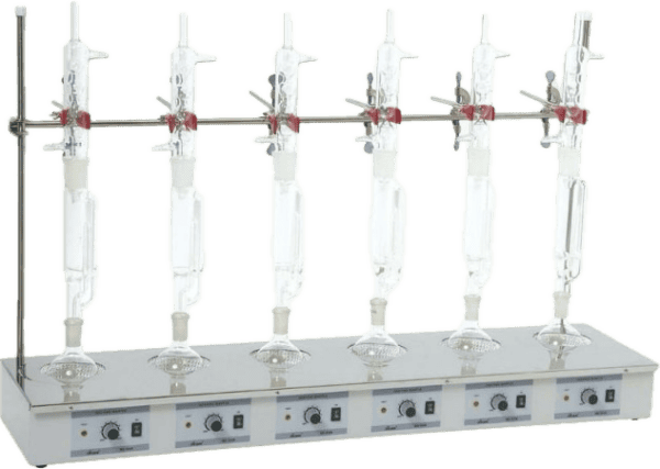 Extraction mantle Soxhlet Heating mantle เตาหลุมให้ความร้อนแบบหลายตำแหน่ง ยี่ห้อ MTOPS รุ่น EAM 9201-06 EAM 9202-06 EAM 9203-06 EAM 9204-06 ( 6 ตำแหน่ง)