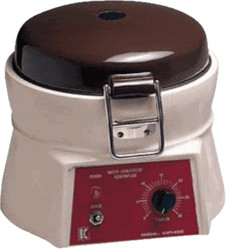 Hematocrit Centrifuge เครื่องปั่นเม็ดเลือดแดงอัดแน่น เครื่องปั่นฮีมาโตคริต ยี่ห้อ KK รุ่น KHT-400