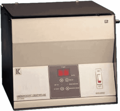 Hematocrit Centrifuge เครื่องปั่นเม็ดเลือดแดงอัดแน่น เครื่องปั่นฮีมาโตคริต ยี่ห้อ KK รุ่น KHT-430B