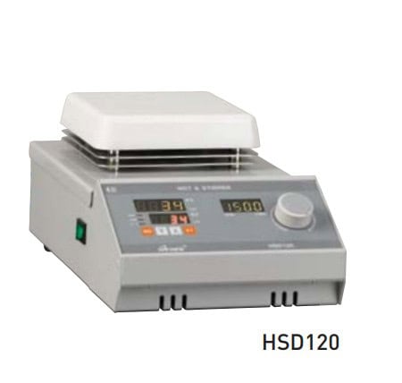 Hotplate Stirrer เครื่องกวนสารพร้อมให้ความร้อน ยี่ห้อ MTOPS รุ่น HSD120