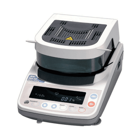 Moisture Balance Analyzer เครื่องวัดความชื้น เครื่องวิเคราะห์ความชื้น ยี่ห้อ A&D รุ่น MX-50