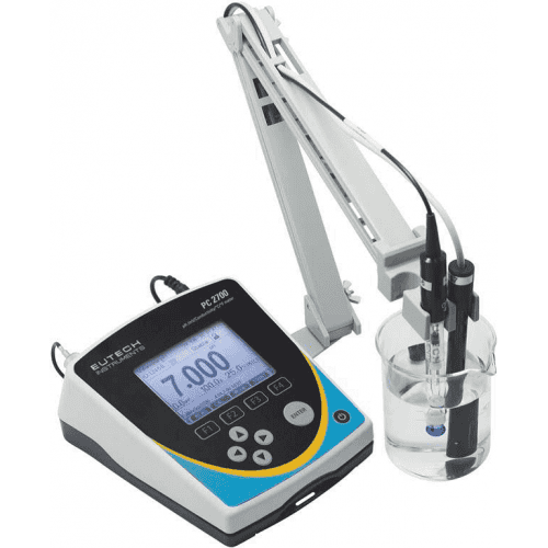 Multi-parameter pH / mV-Redox-ORP / ION / Conductivity / Total Dissolved Solids / Salinity / Resistivity / Temp เครื่องวัดคุณภาพน้ำ ยี่ห้อ EUTECH รุ่น PC 2700