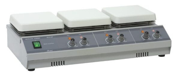 Multi-position Hotplate Stirrer เครื่องกวนสารพร้อมให้ความร้อนหลายตำแหน่ง ยี่ห้อ MTOPS รุ่น HS15-03P