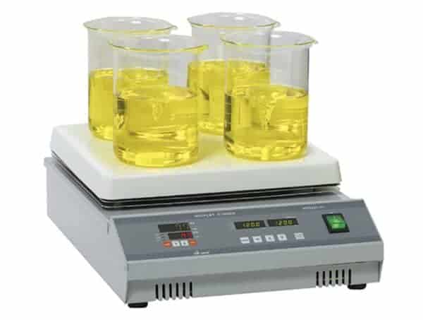 Multi-position Hotplate Stirrer เครื่องกวนสารพร้อมให้ความร้อนหลายตำแหน่ง ยี่ห้อ MTOPS รุ่น HSD334-01