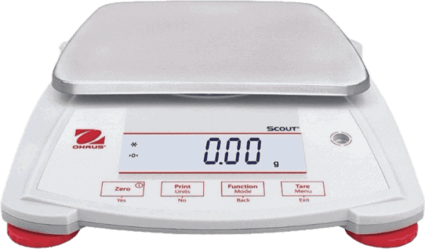 Precision Balance เครื่องชั่งดิจิตอล เครื่องชั่งน้ำหนัก ทศนิยม 2 ตำแหน่ง ยี่ห้อ Scout OHAUS รุ่น SPX2202