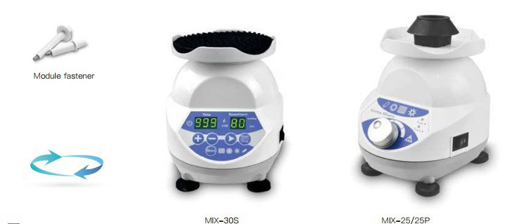 Vortex Mini Mixer เครื่องผสมสาร เครื่องเขย่าหลอดทดลอง MIULAB MIX-25 25P 30S