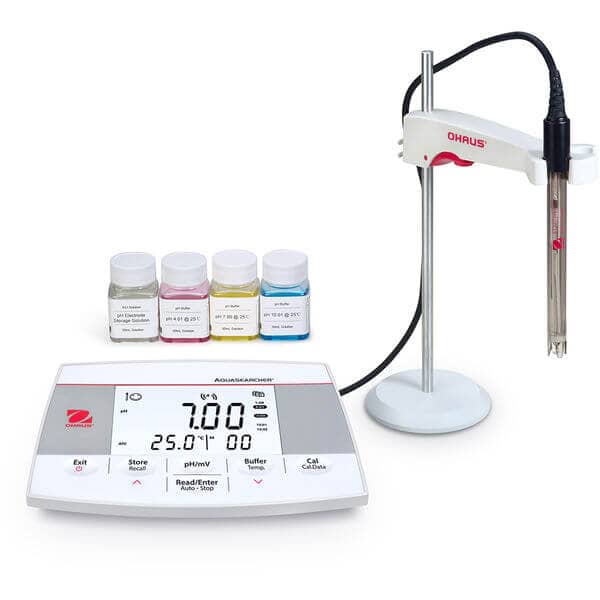 Benchtop pH Meter เครื่องวัดค่าความเป็นกรด-ด่าง แบบตั้งโต๊ะ ยี่ห้อ Ohaus รุ่น AB23PH-F