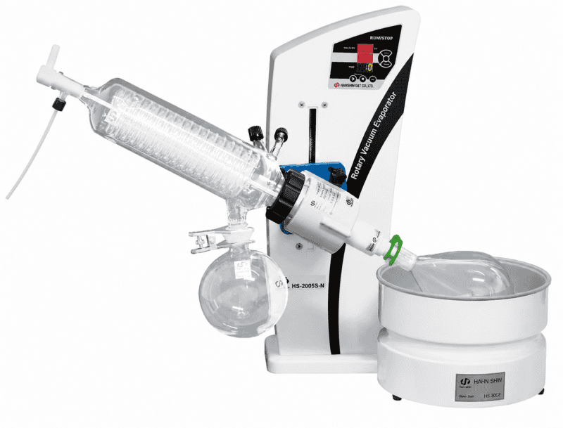 Rotary Evaporator เครื่องกลั่นระเหยสารแบบหมุน ยี่ห้อ Hahnshin รุ่น HS-2005S-N(CE)