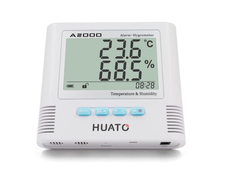 Thermometer Hygrometer เครื่องวัดอุณหภูมิ ความชื้น ยี่ห้อ Huato รุ่น A2000-TH A2000-EX