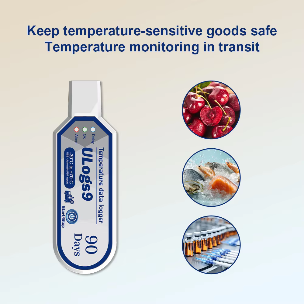 Single Use USB Temperature Data Logger เครื่องวัดบันทึกอุณหภูมิแบบใช้ครั้งเดียว ยี่ห้อ SIGMAWIT รุ่น ULogs9 90 Day
